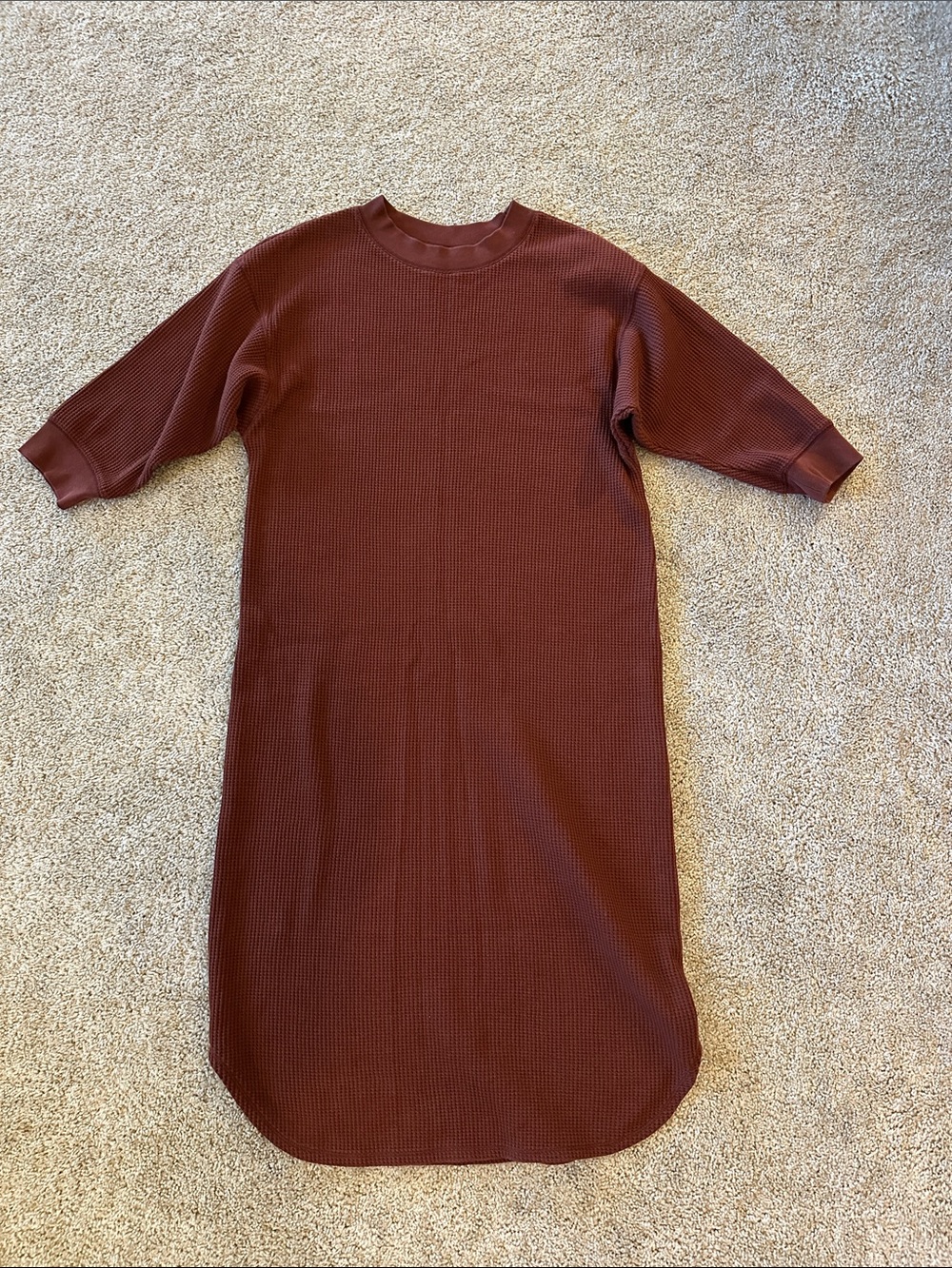 Uniqlo thermal midi dress